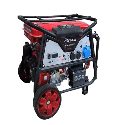 موتور برق تک فاز بنزینی 8.5 کیلووات استریم مدل ST-10000DV